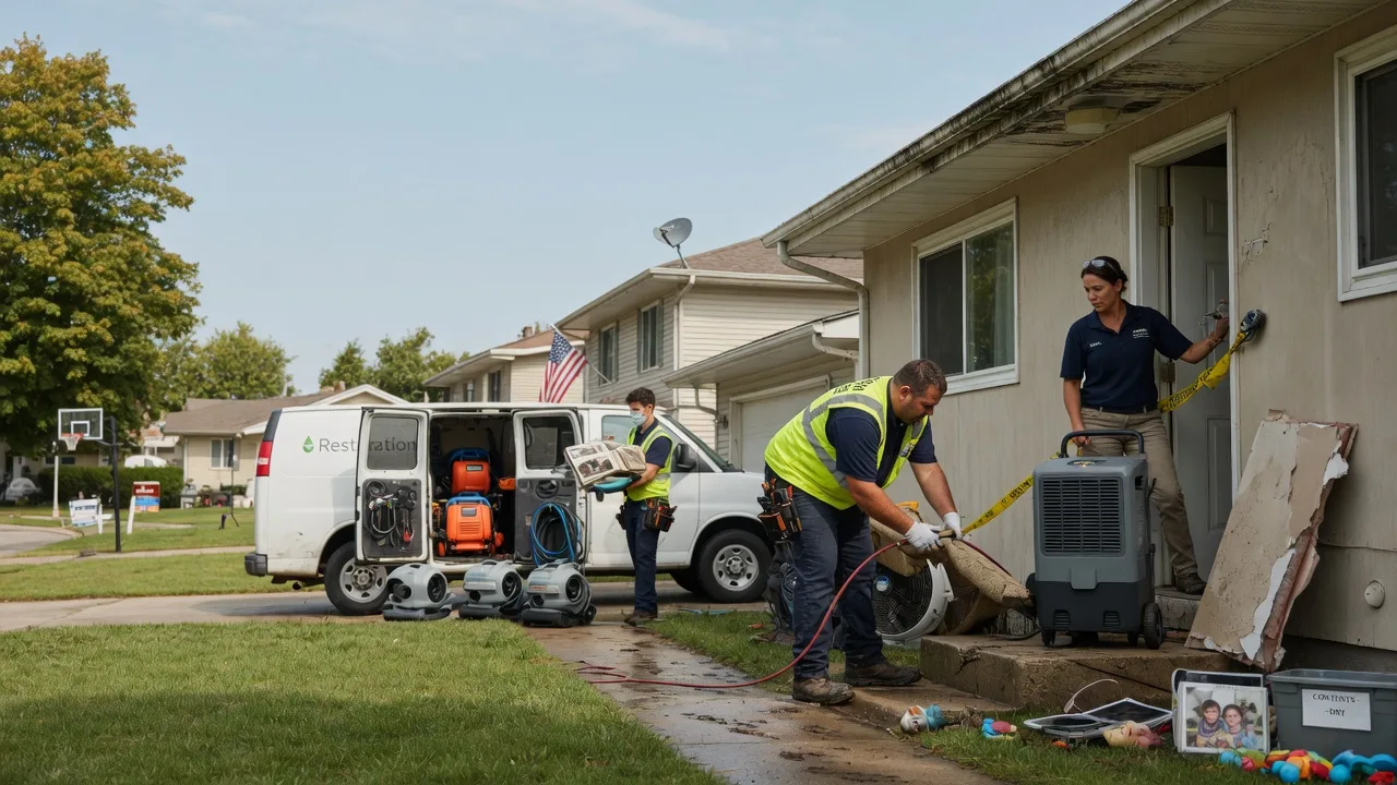 Water Damage Restoration in Russellville, IN near me